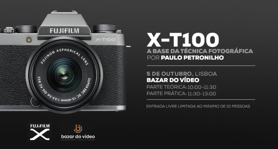 Evento Fujifilm X-T100 | Workshop/Photowalk | A Base da Técnica Fotográfica por Paulo Petronilho.