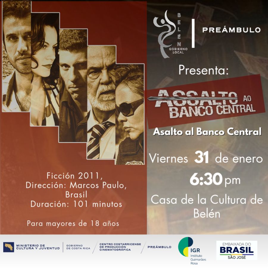 Cine Preámbulo. Asalto al Banco Central