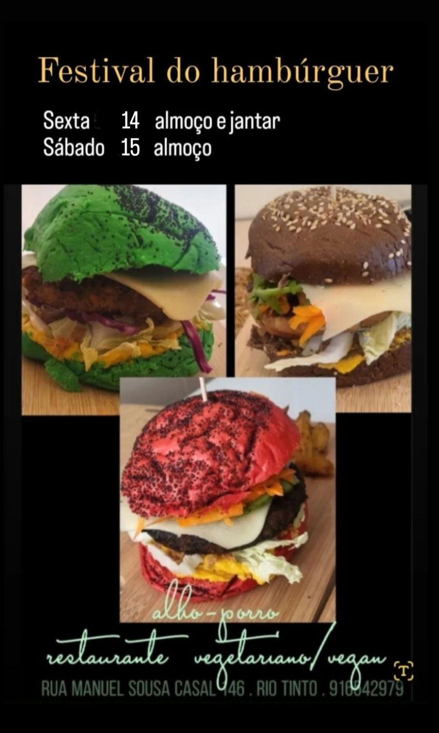 Festival hambúrguer vegan