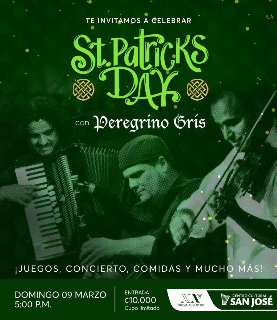 FIESTA DE SAN PATRICIO CON PEREGRINO GRIS