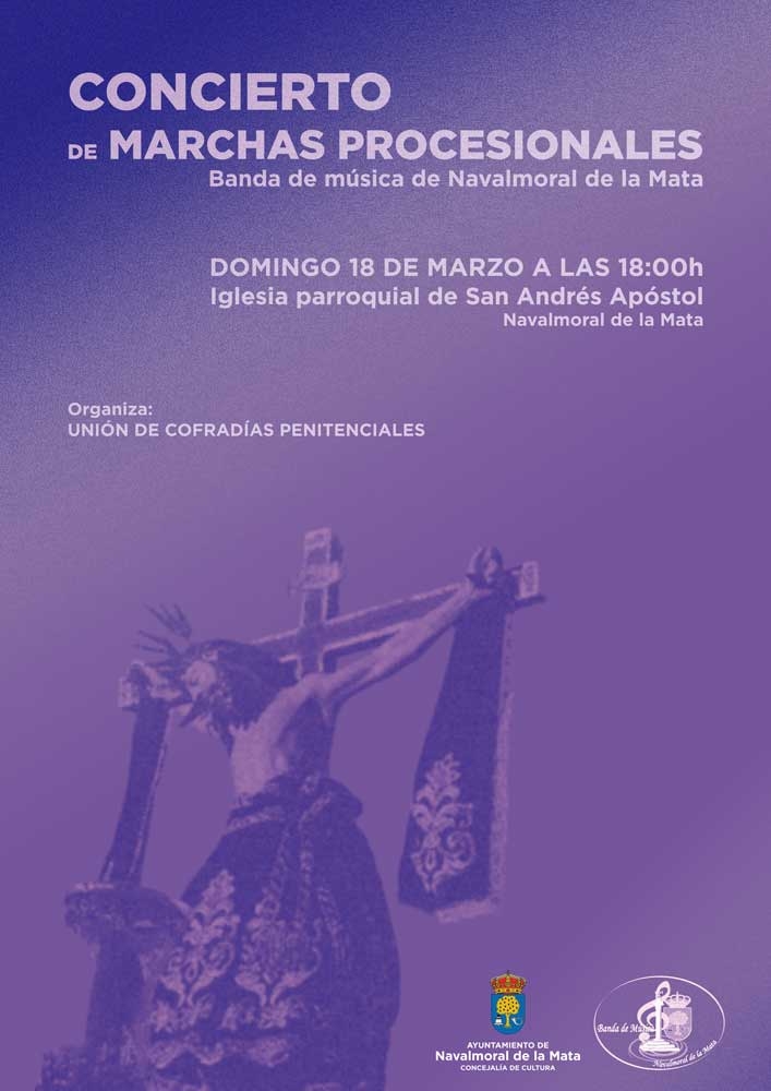 CONCIERTO DE MARCHAS PROCESIONALES // Banda de música de Navalmoral de la Mata