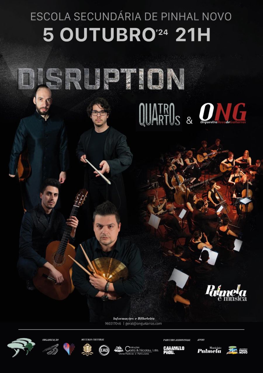DISRUPTION Quatro Quartos & Orquestra Nova de Guitarras