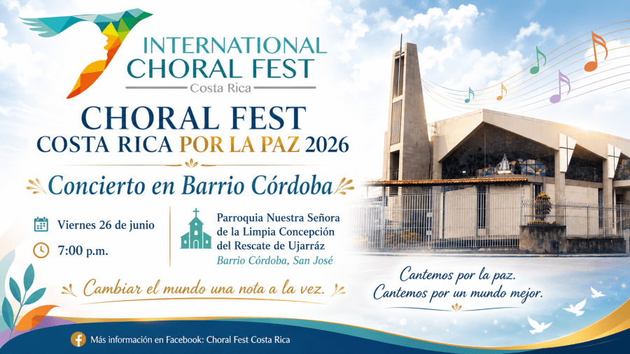 Festival Internacional de Coros Costa Rica por la Paz, Concierto Barrio Córdoba