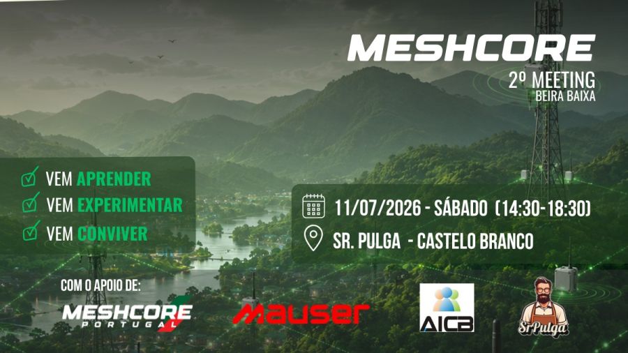 2.º Meetup Meshcore PT – Beira Baixa