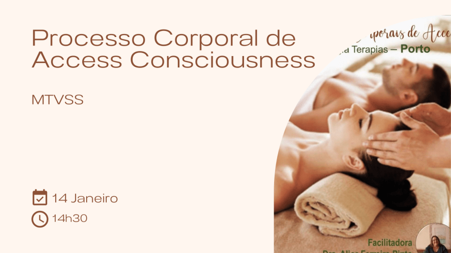 Workshop Processo Corporal de Access Consciousness