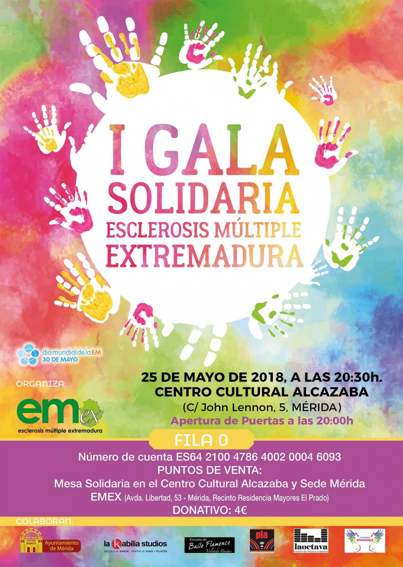 1a Gala Solidaria Esclerosis Múltiple Extremadura