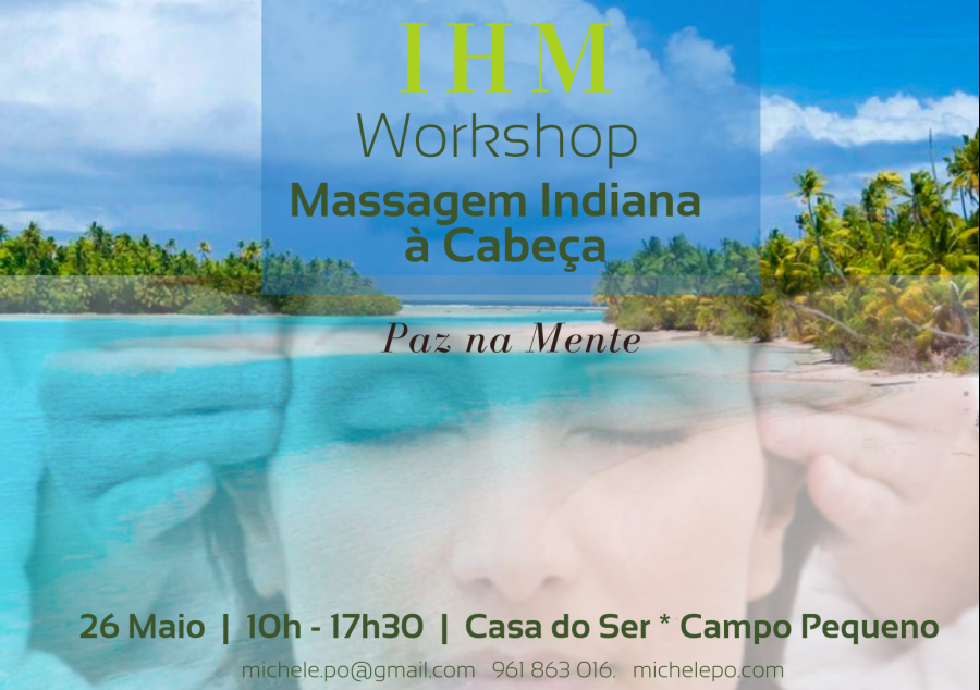Workshop de Massagem Indiana à Cabeça