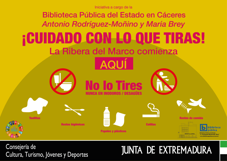¡Cuidado con lo que tiras! La Ribera del Marco comienza aquí