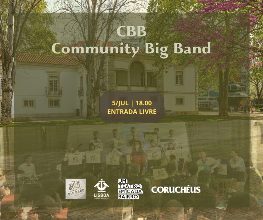 Community Big Band no jardim - Concerto Jazz 
