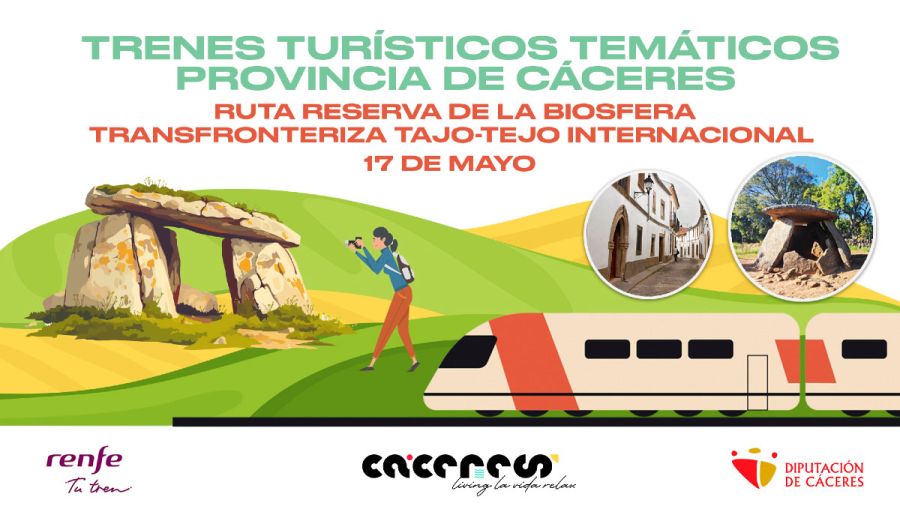 Tren Turístico | Reserva de la Biosfera Transfronteriza Tajo-Tejo Internacional