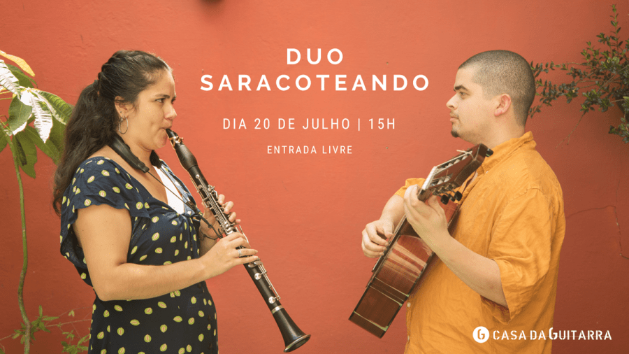 Duo Saracoteando | Concerto de Entrada Livre