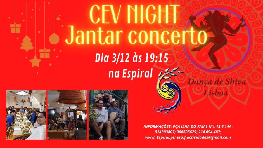 CEV NIGHT- Jantar Concerto de Natal