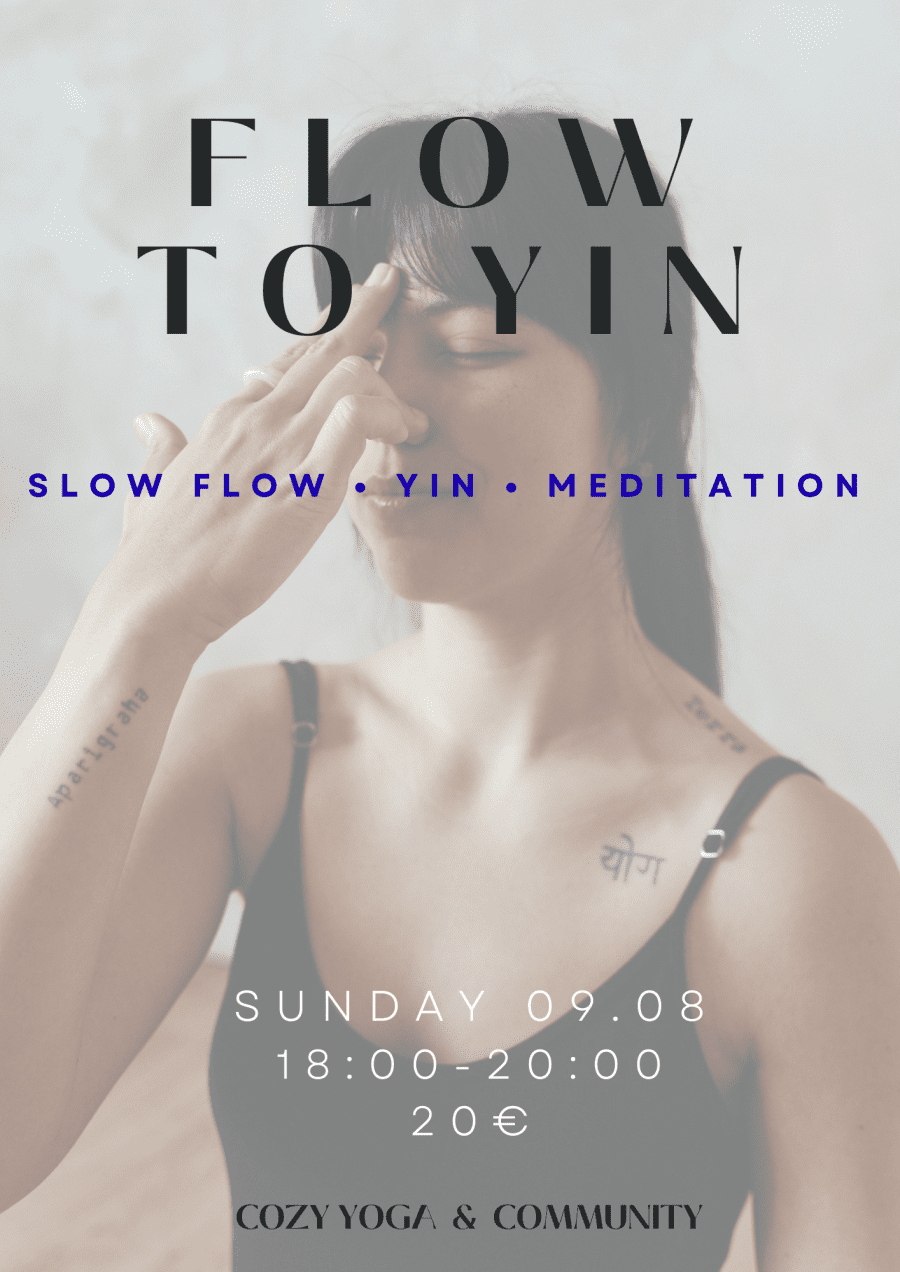YOGA EVENT FLOW to YIN 
