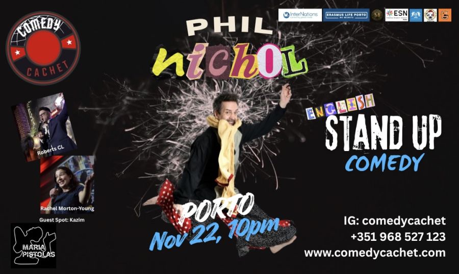 Stand Up Comedy - PHIL NICHOL - Live in Porto