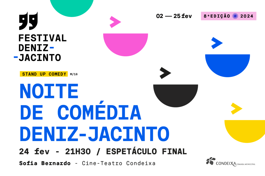 Noite de Comédia Deniz-Jacinto [apresentação final do Workshop de Stand Up Comedy] | Apresentação de Sofia Bernardo