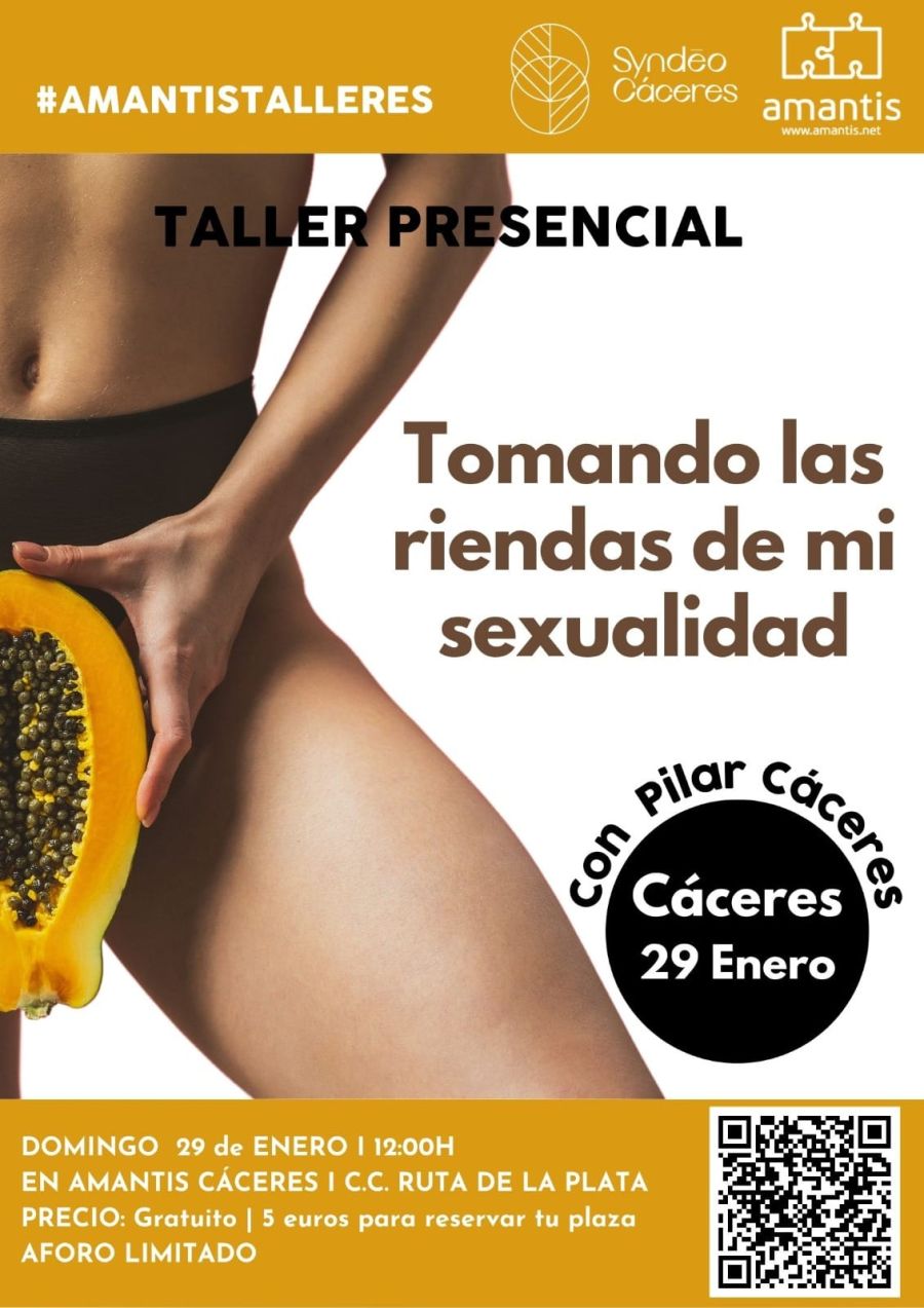 TALLER | Tomando las riendas de mi sexualidad (con Pilar Cáceres)