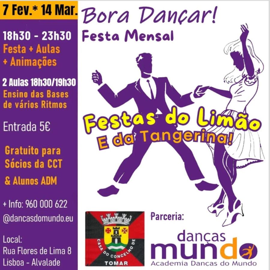 Bora Dançar! Festa Mensal 