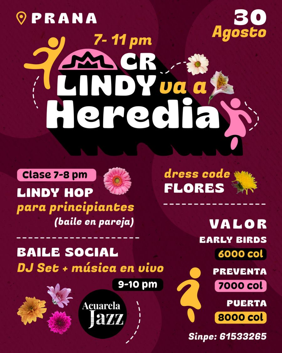 Costa Rica Lindy va a Heredia