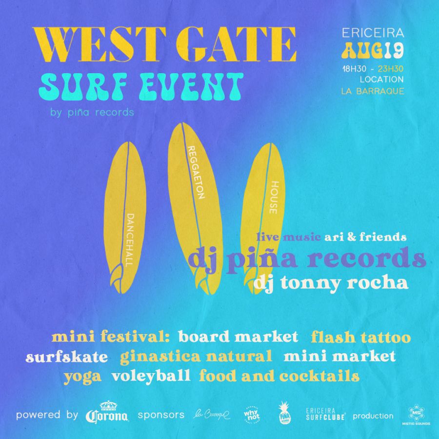 Surf event in Ericeira