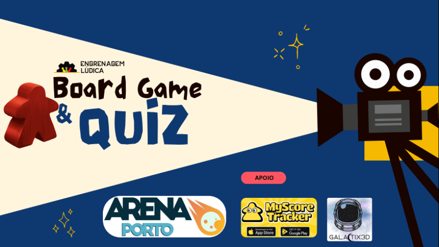 Boardgame & Quiz: Melhores do Cinema (The best of cinema)