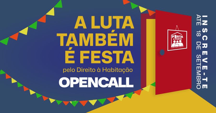 OPEN CALL pelo Direito à Habitação