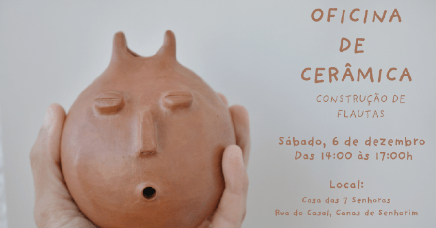 Oficina de Cerâmica - Construção de flautas 