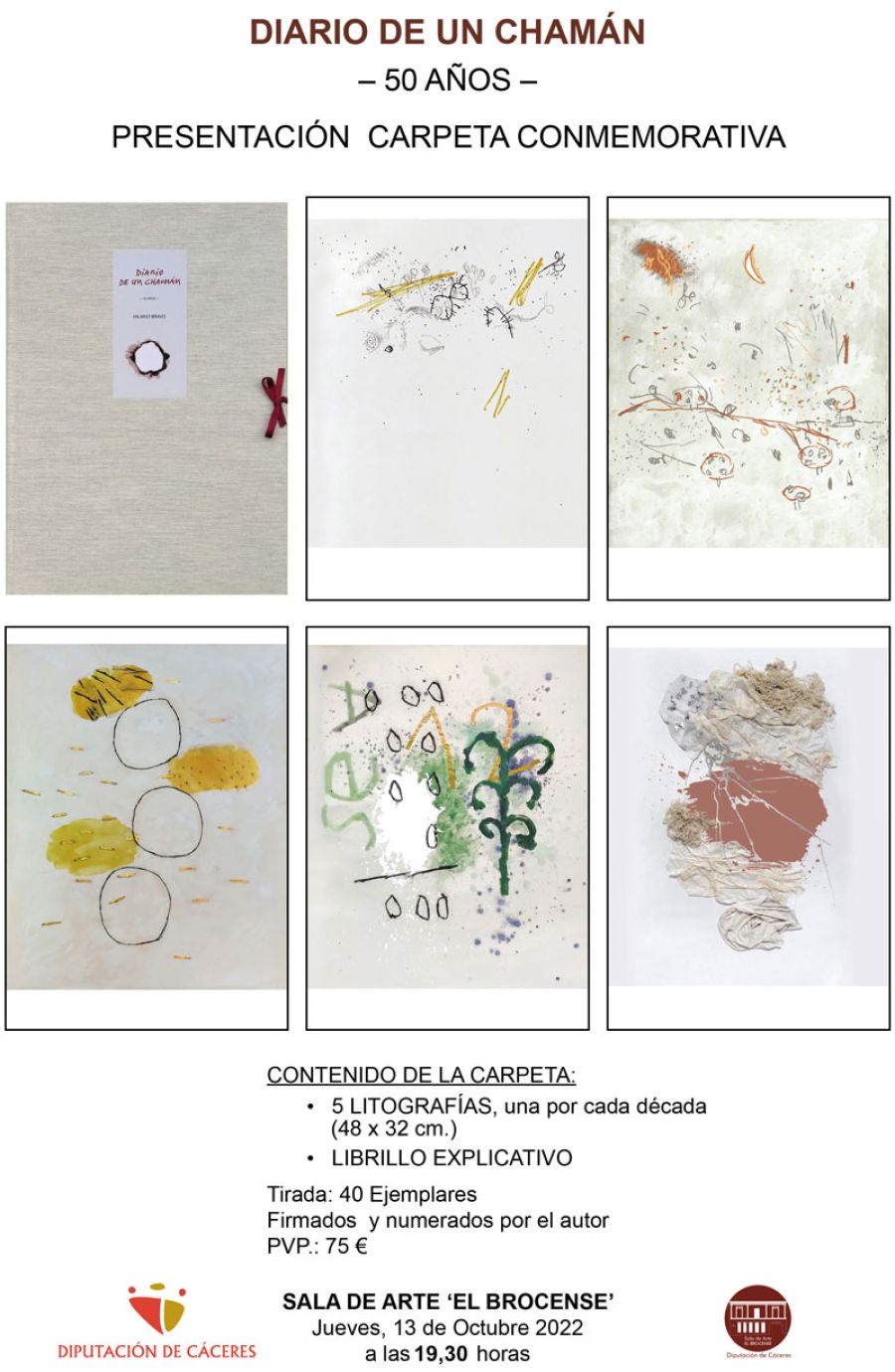 Presentación | Carpeta de litografías Hilario Bravo