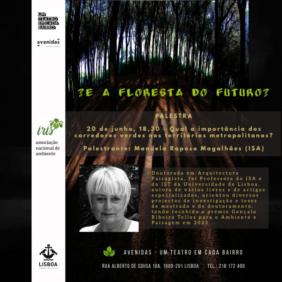 Palestra: Qual a importância dos corredores verdes nos territórios metropolitanos?