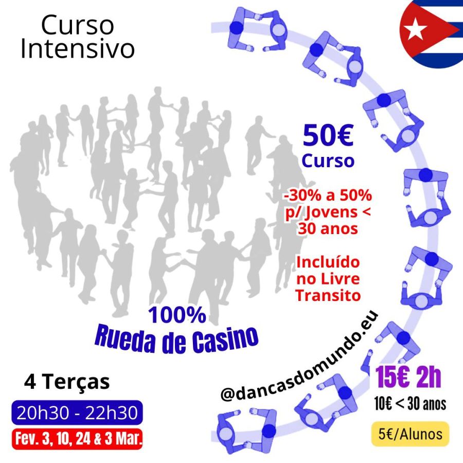 Curso Intensivo | Rueda de Casino (Salsa Cubana)