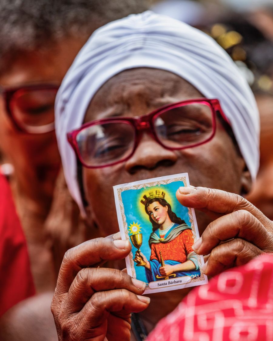 Visita orientada • A festa de Santa Bárbara e Iansã, devoção cristã e afro-brasileira