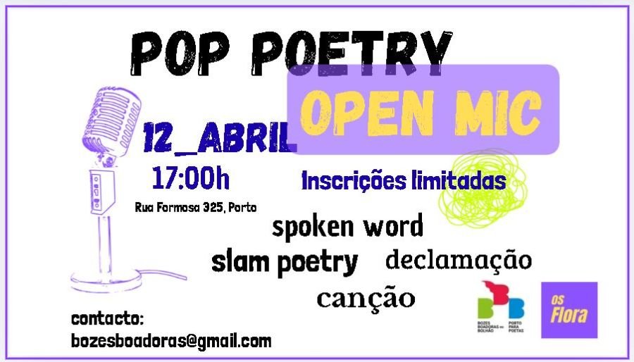 Poesia POP - Open Mic