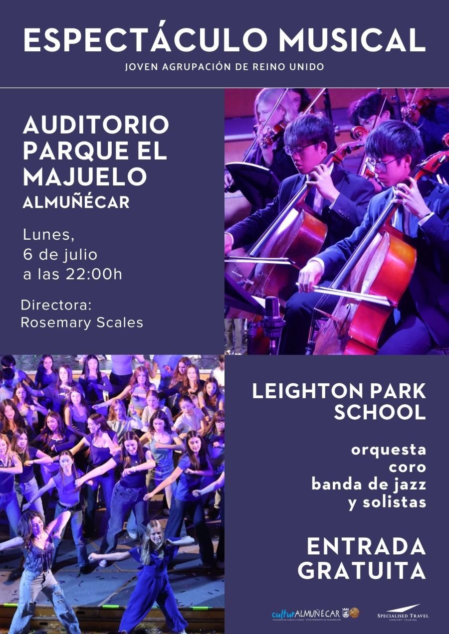 Concierto Gratuito | LEIGHTON PARK SCHOOL | Almuñécar