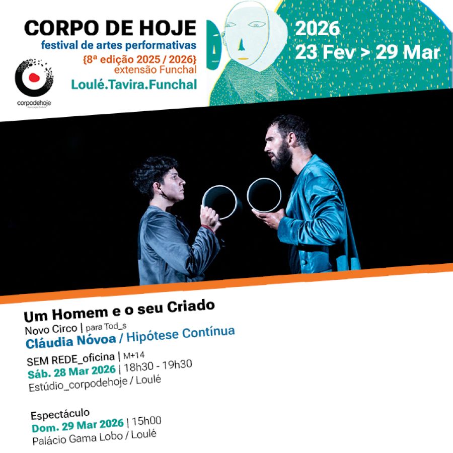 Um Homem e o seu Criado | espectáculo Novo Circo