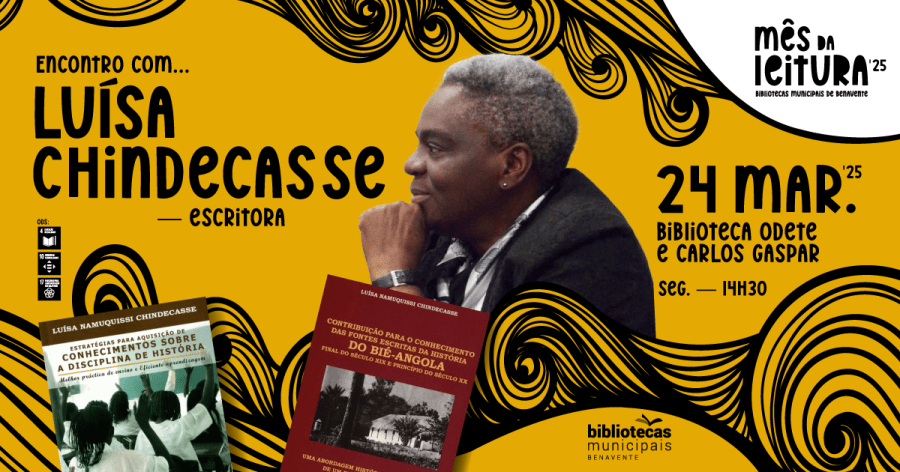 Encontro com a escritora Luísa Chindecasse