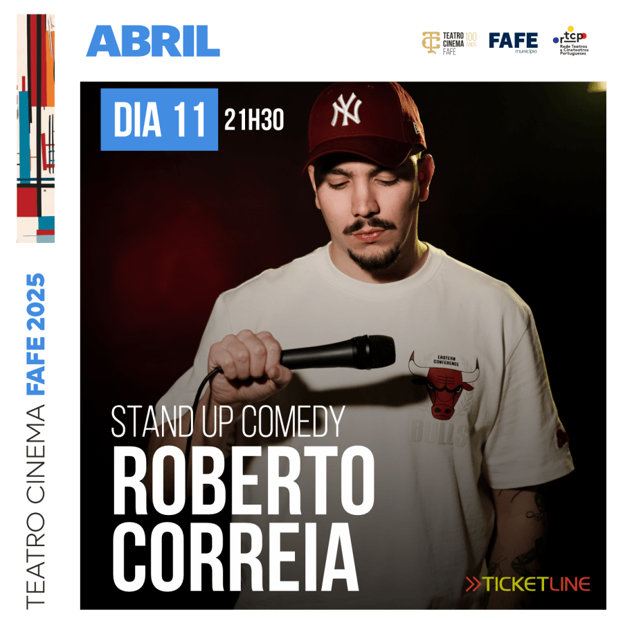 Roberto Correia | Stand-Up Comedy | ao vivo em Fafe