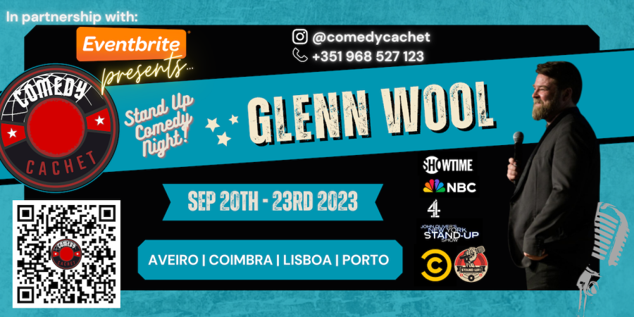 Stand Up Comedy - GLENN WOOL - Live in Aveiro
