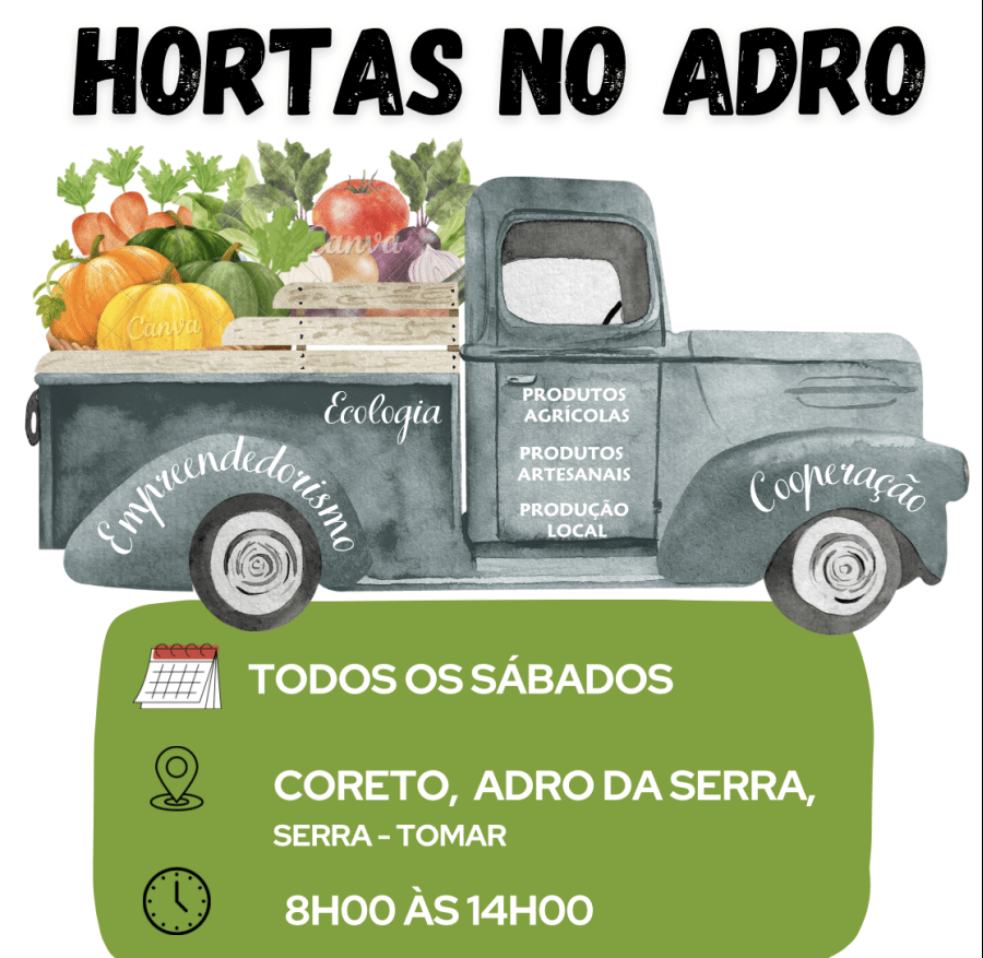 Hortas no Adro - Serra, Tomar