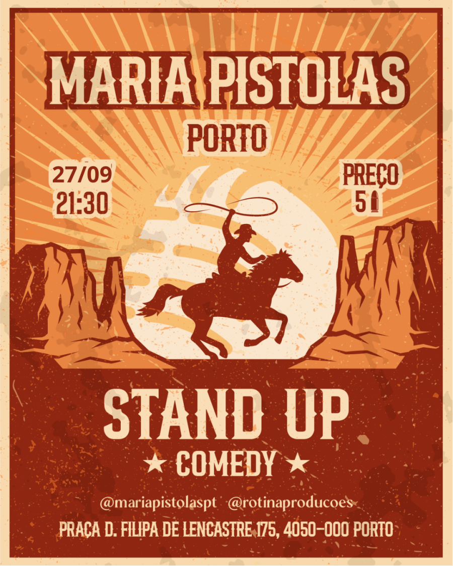 Maria Pistolas Comedy Sessions 29/Set