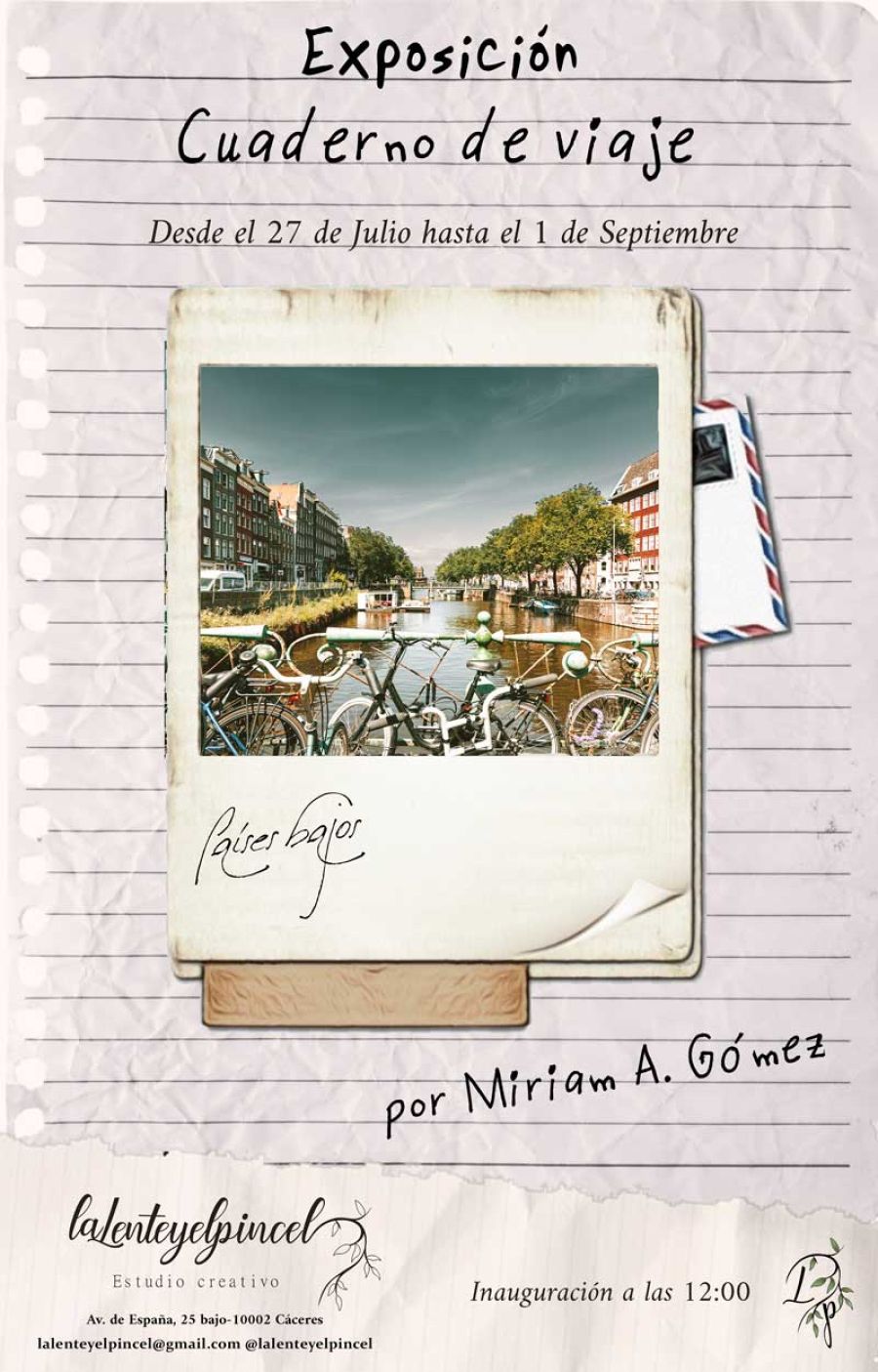 EXPOSICIÓN  Cuaderno de viaje (Miriam A. Gómez) - VIRAL