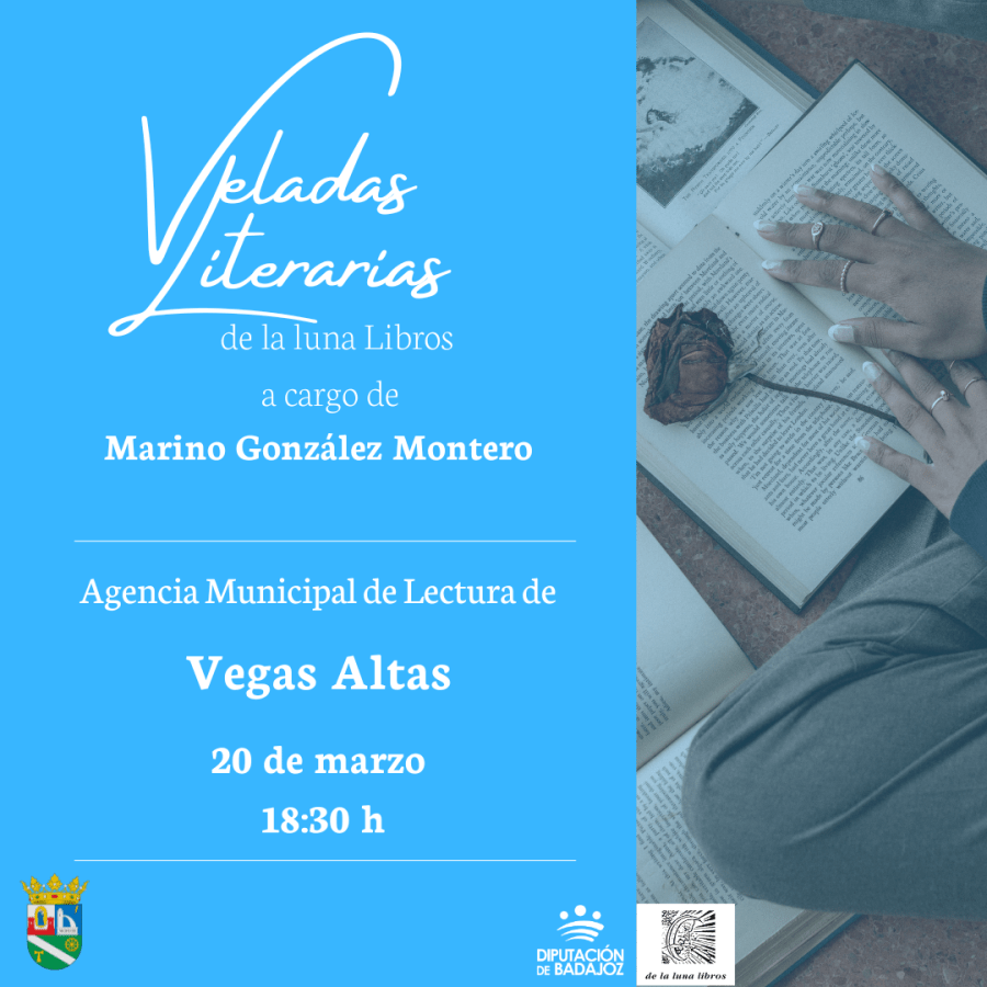 Recital poético-literario y donación de libros en Vegas Altas (Badajoz)