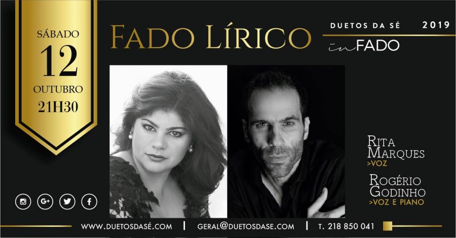 IN FADO - Fado Lírico - concerto Rogério Godinho & Rita Marques
