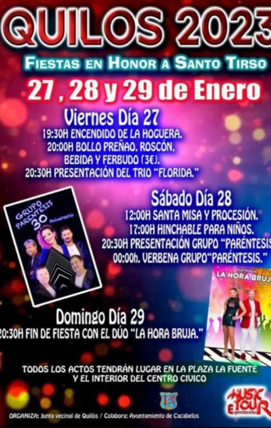 Fiestas en honor a Santo Tirso (Quilos)