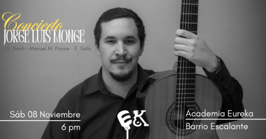 Concierto Guitarra Clásica: Jorge Monge