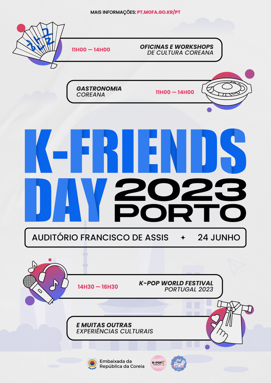K-Friends Day e K-Pop World Festival Portugal 2023