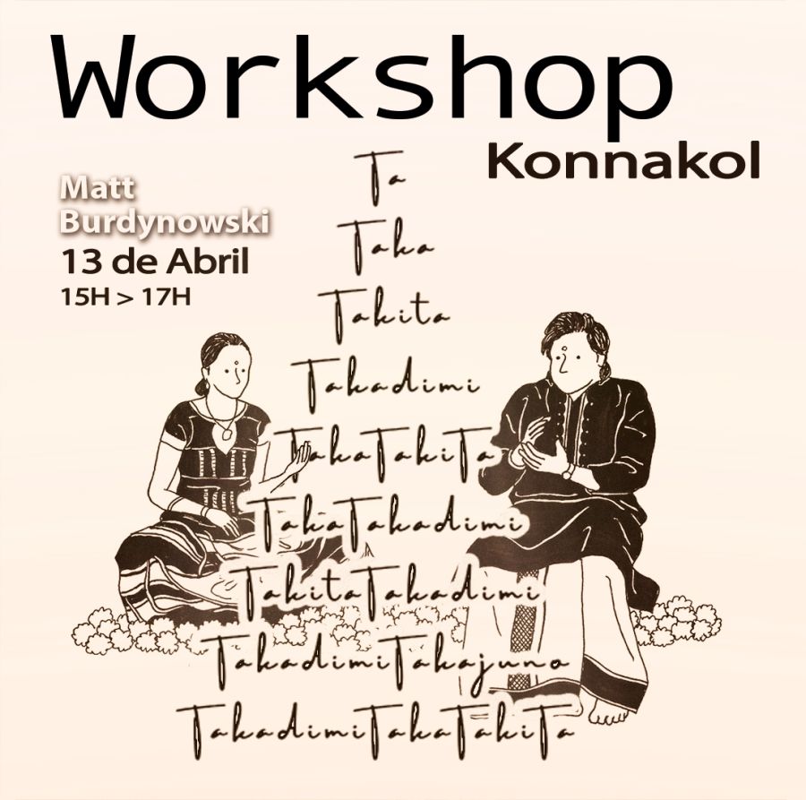 Workshop Percussão Vocal Indiana ( Konnakol )