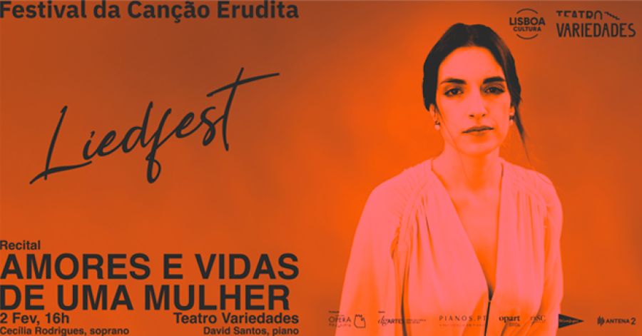 Amores e vidas de uma mulher | recital