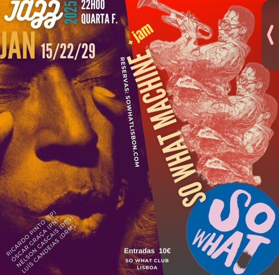 So What Machine ( Banda da casa ) jazz + jam session