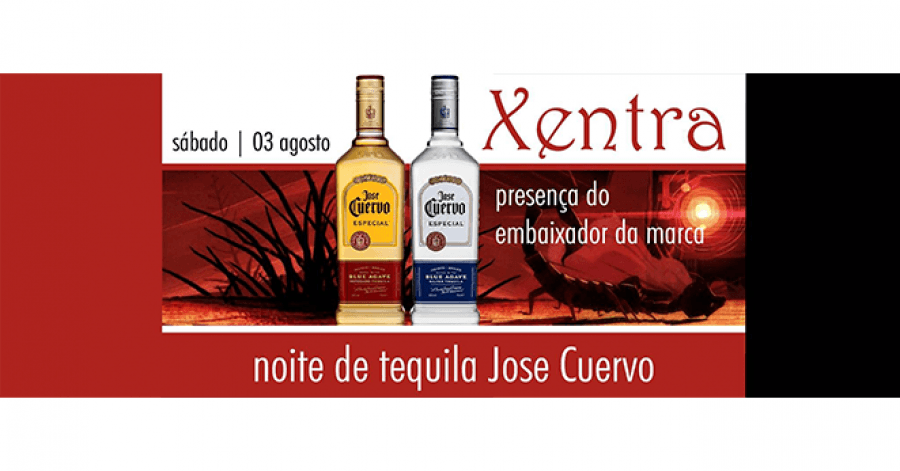 Tequila Jose Cuervo no Xentra Bar