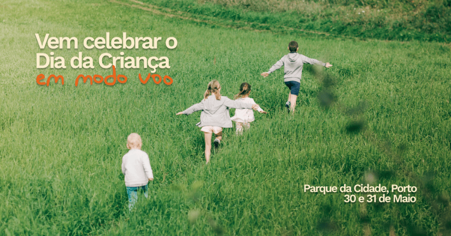 Vem celebrar o Dia da Criança em Modo Voo!