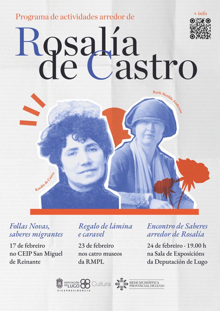 Regalo de lámina e caravel | Día de Rosalía de Castro 2025